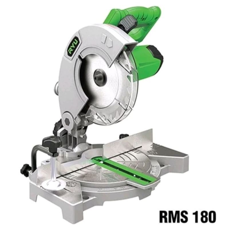 MESIN MITER SAW RMS 180 7&quot;/Mesin Potong Alumunium BESI Miter Saw/alat mesin potong gergaji