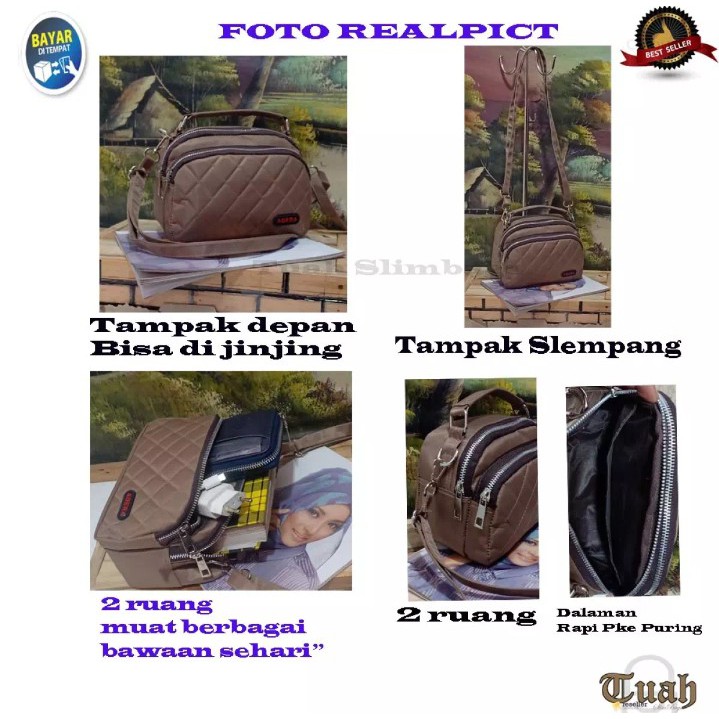 ( BAYAR DI TEMPAT )SLing Bag Aoera AR 002 / Tas Wanita Terbaru / Tas Terlaris / Tas LOkal