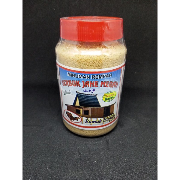 

Jahe Merah 200gr Minuman Rempah Serbuk Jahe Merah Instan Rifkal, Asli Banua, Rifkal Herbal Kalimantan
