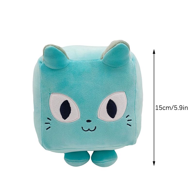 Big Games Boneka Pet Simulator X Cat Axolotl Dog Bat Plush Stuffed Doll Toy Kids Gift Mainan