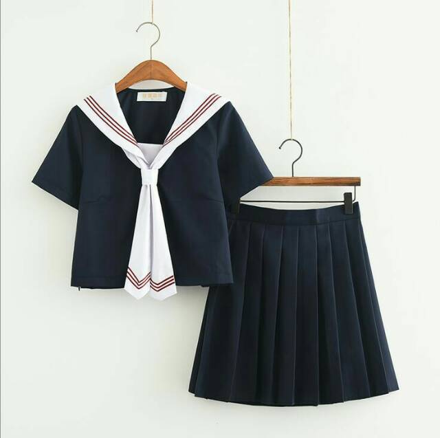 Seifuku (Ky016) High Quality -Japan Korean uniform cosplay seragam sekolah Jepang