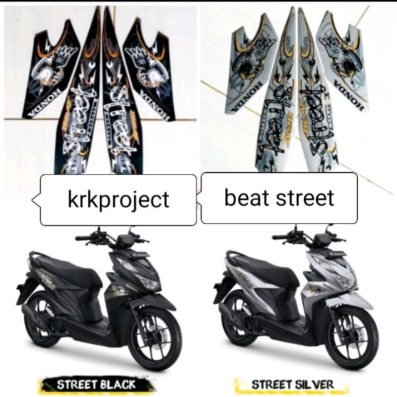 striping stiker honda beat street 2021