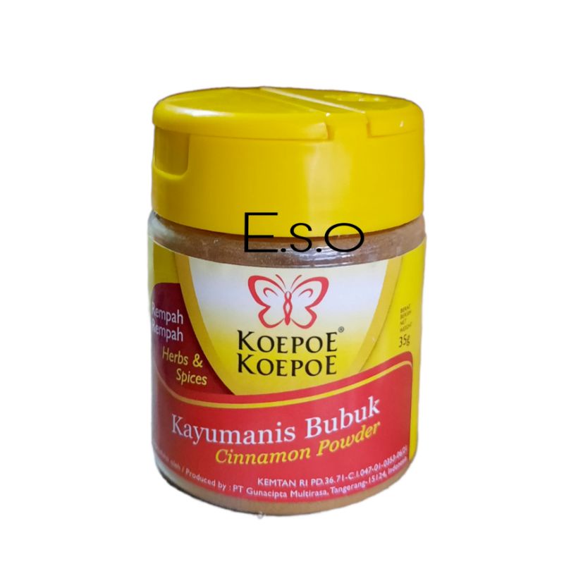 

bubuk kayu manis 35gr - cinamon powder koepe-koepoe