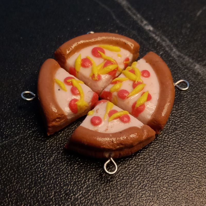 Gelang persahabatan 4 orang handmade clay