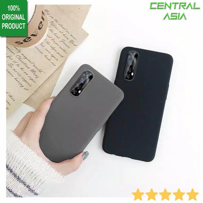 [Premium] Scrub Silikon Case Realme 7