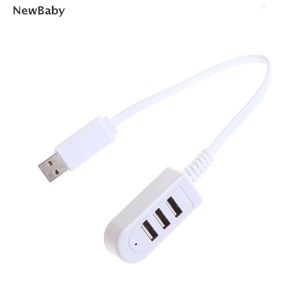 Newbaby HUB Splitter 3 Port USB 3.0 Kecepatan Tinggi Untuk Laptop / PC