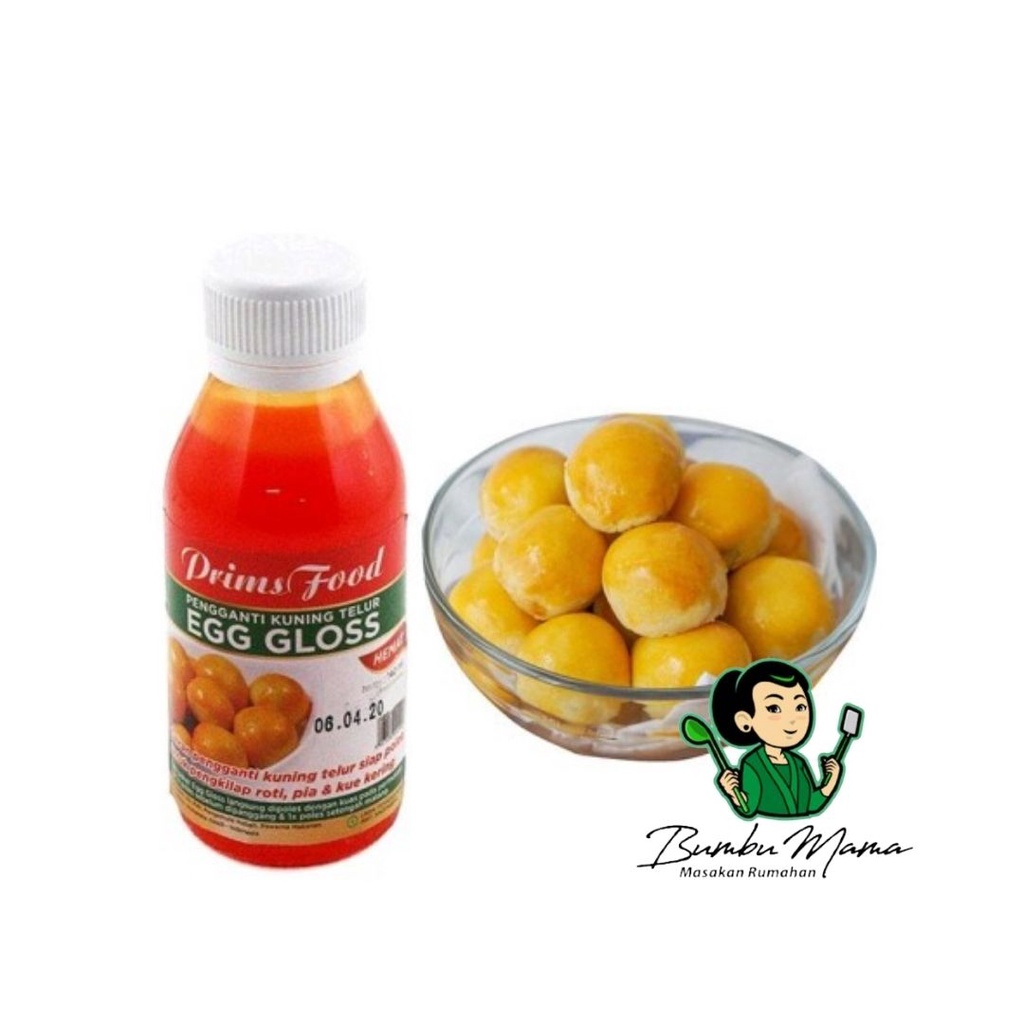 

Bahan Dasar / Pengganti Kuning Telur / Egg Gloss 140ml