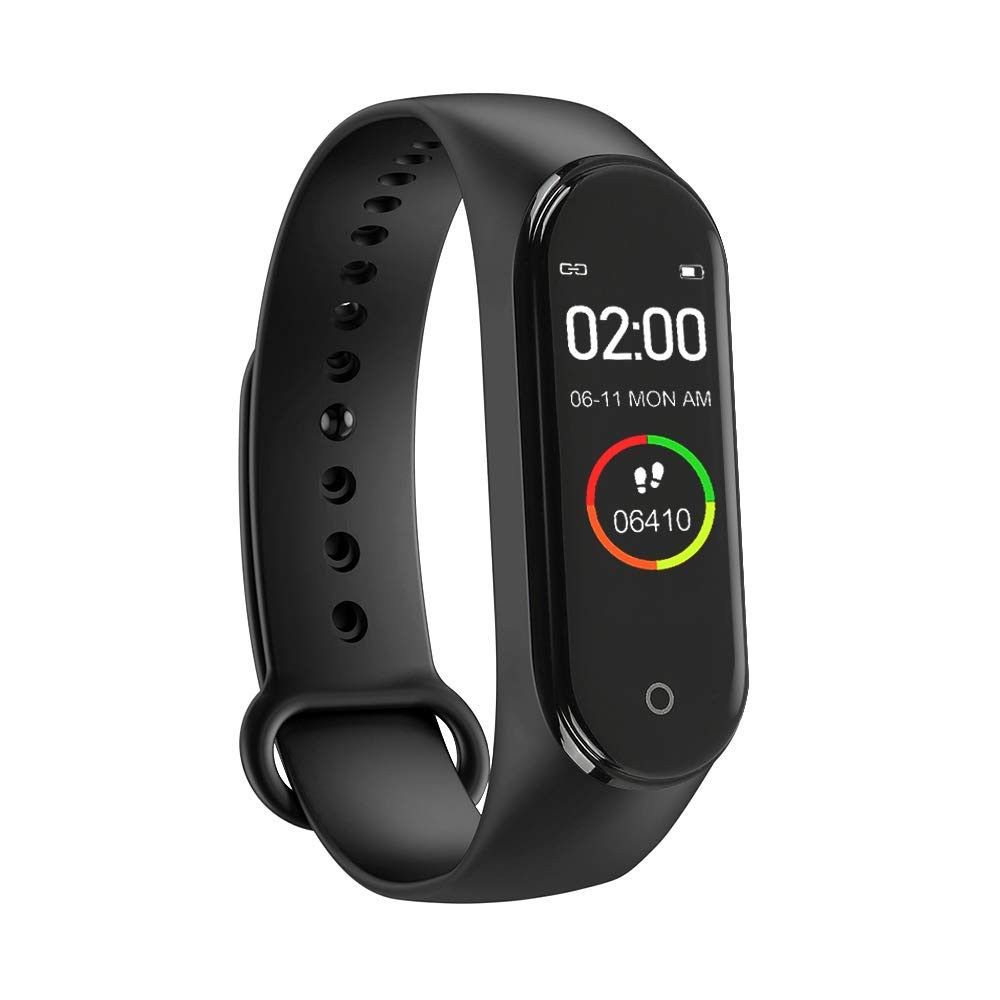 [COD] Smartband  Gelang Cerdas Untuk Fitness Menghitung Kalori l M4 Black Bluetooth ANTI AIR