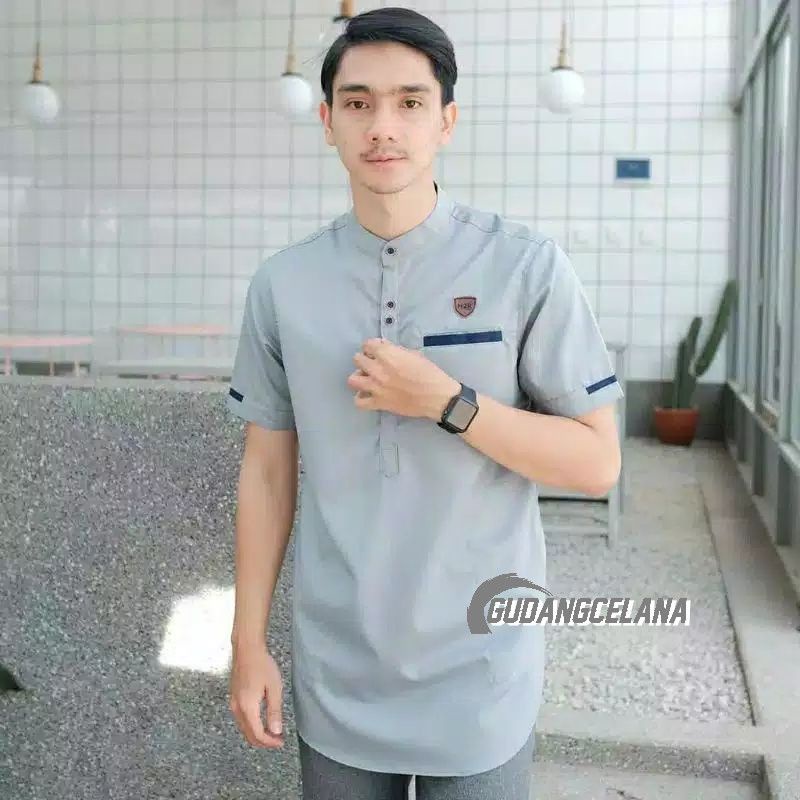 Koko Kurta Tajol M/L/XL Toyobo Tojiro Lengan Pendek Koko Terbaru Premium High Quality