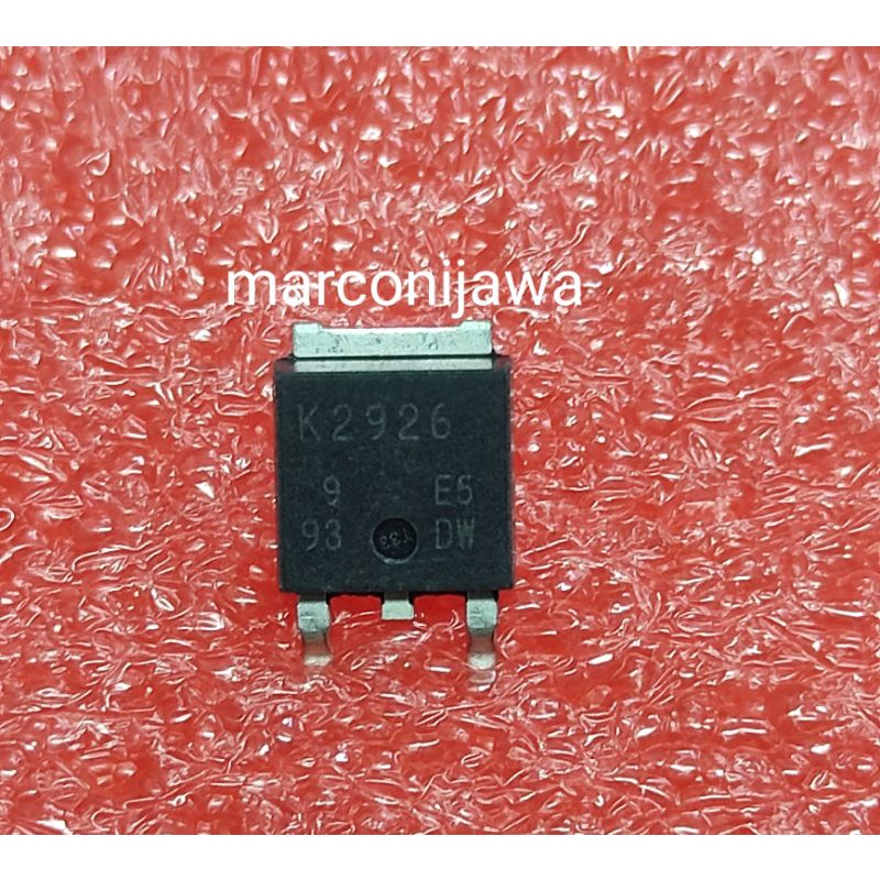 K2926 2SK2926 transistor smd tempel