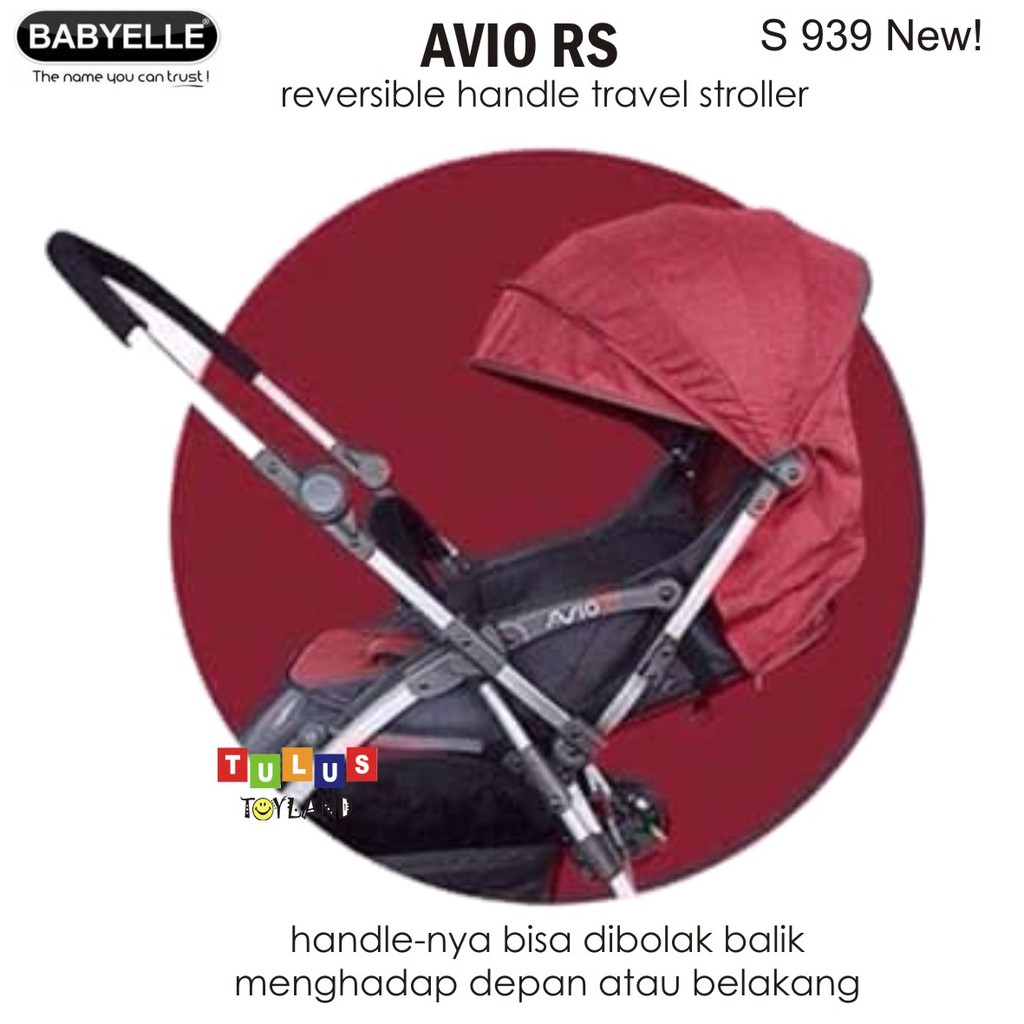 Stroller Babyelle Avio RS S939 Baby Elle AVIO TS S959 Travel System carrier Car Seat Bayi hadap Ibu