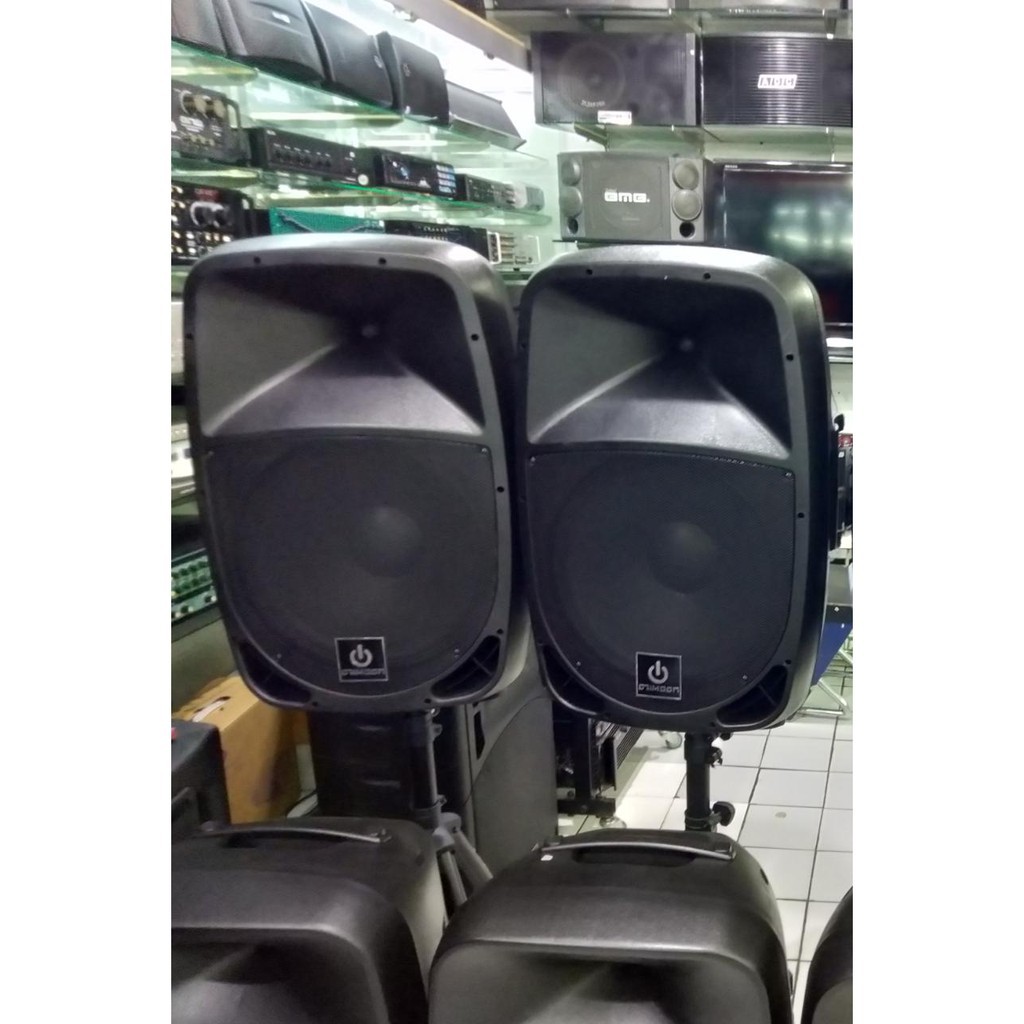 PROMO MURAH PAKET KOMPLIT SPEAKER AKTIF CRIMSON 15 INCH BLUETOOTH TYPE SOUL