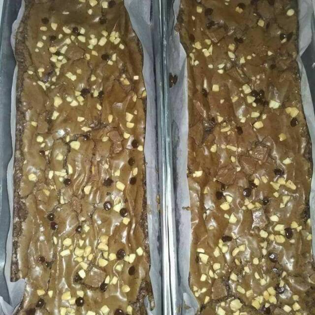 

Brownies panggang silverqueen