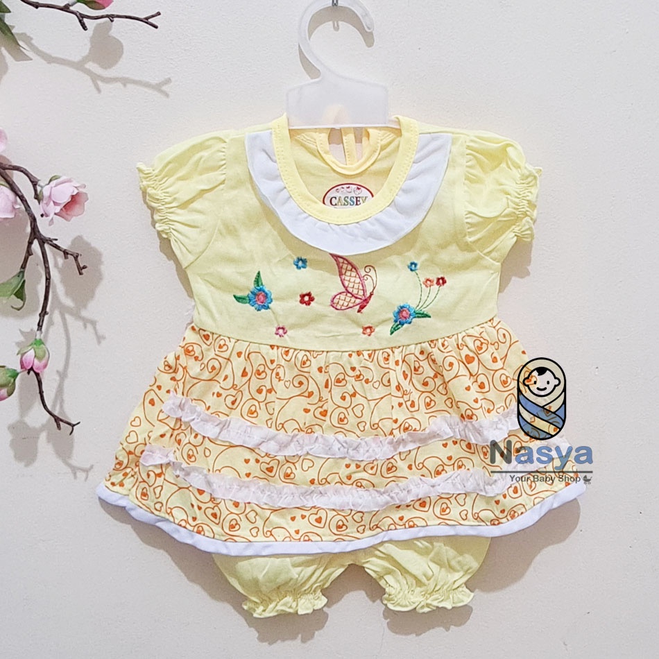 [N-062] Baju Bayi Perempuan Murah motif hewan dan bunga