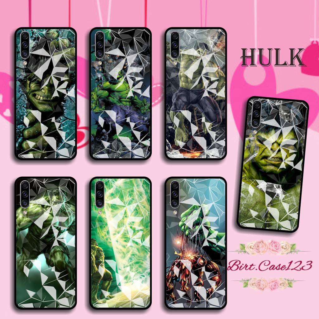 softcase diamond gambar HULK Vivo Y91 Y17 Y12 Y15 Y93 Y95 Y81 Y83 Y71 Y53 V5 V7 Y30 Y50 V17 BC589