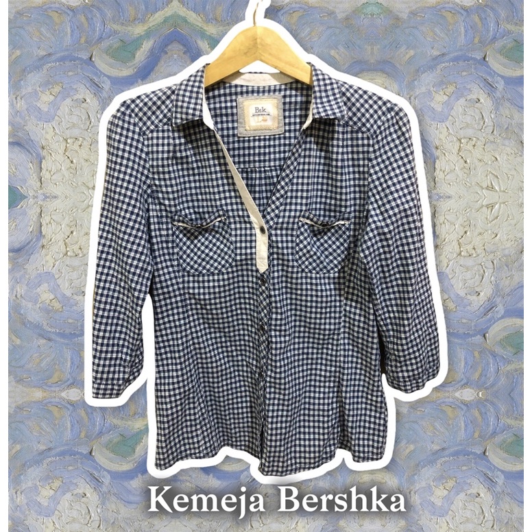 Kemeja Bershka Original 25k