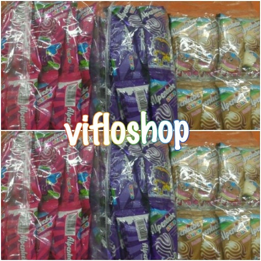 

504Omekho Permen Alpenliebe Lollipop Strawberry/Anggur/Caramel (20 X 8 Gr) Jy60Jhh
