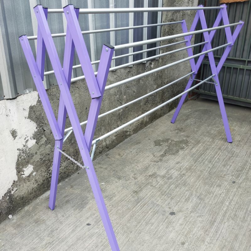 Jemuran Baju Alumunium Tiang Warna 2 Meter