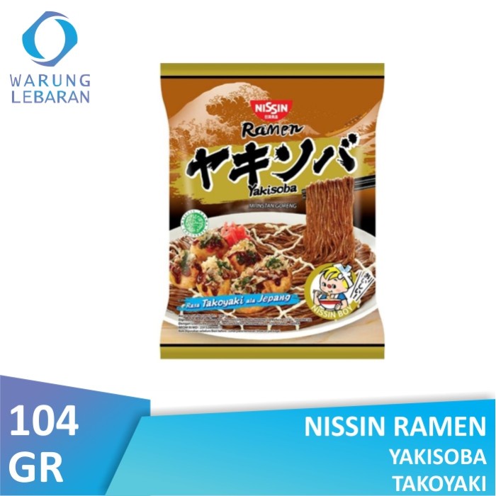 

Nissin Ramen Yakisoba Takoyaki 104gr