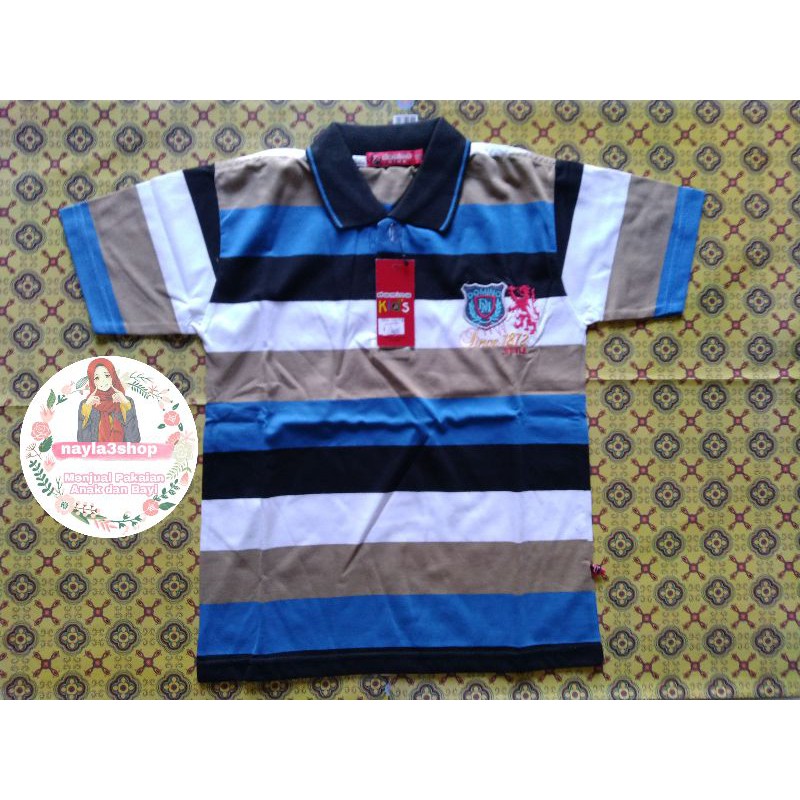 Kaos Krah Anak Laki-laki Domino Kids || Anak Laki-laki 4-11 tahun Murah Berkualitas.