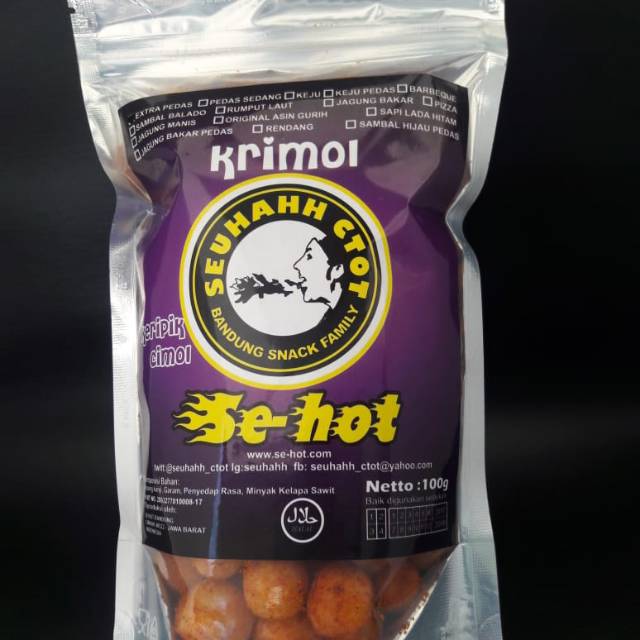 

Krimol alias kripik cimol kemasan ziplock
