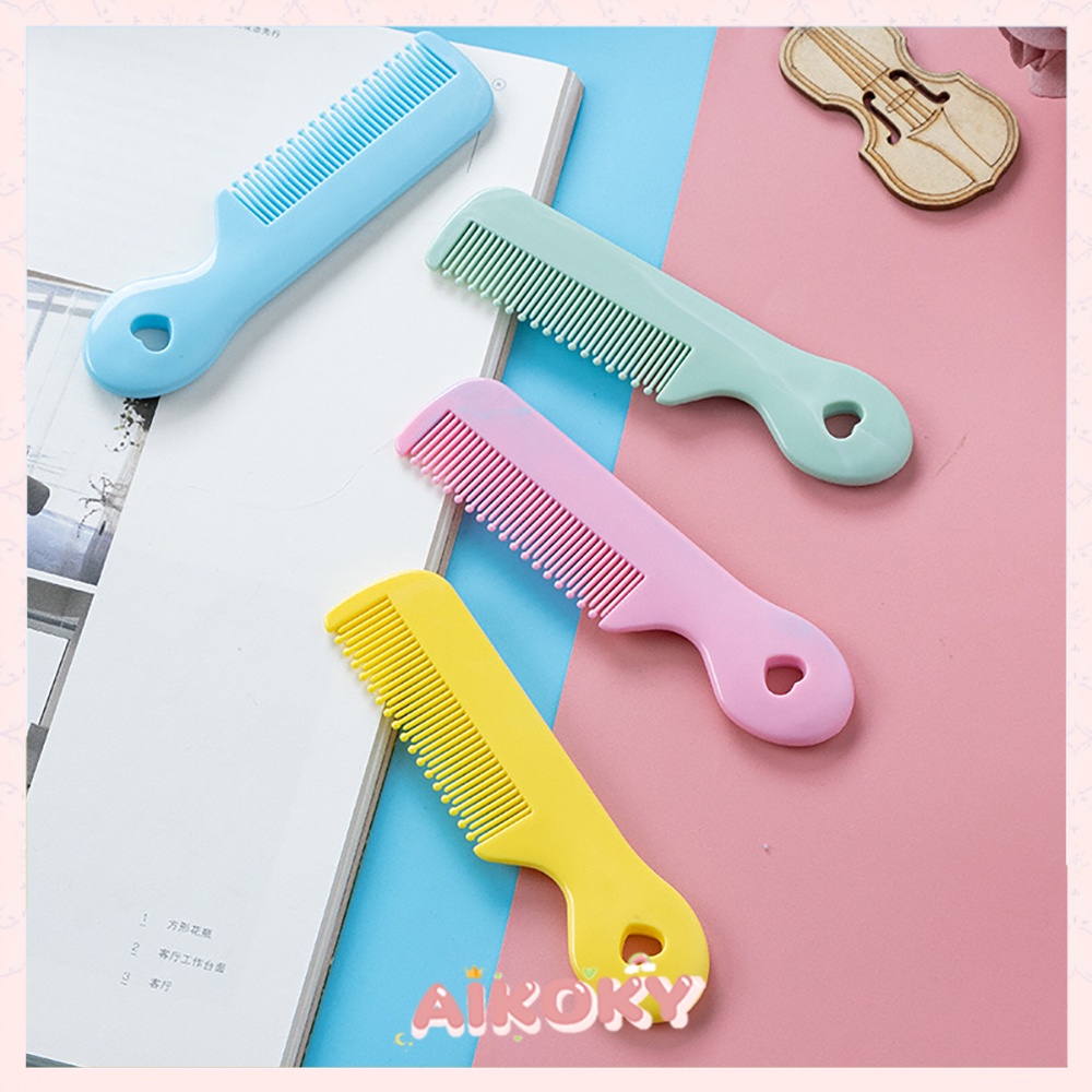 AIKOKY Sisir bayi newborn/Sisir bayi Cocok untuk 0-2 tahun BPA Free