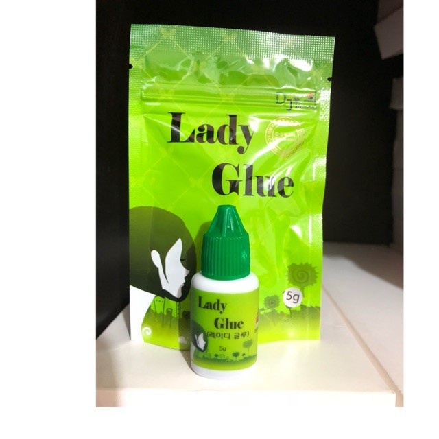 LADY GLUE LEM EYELASH EXTENSION TUTUP HIJAU