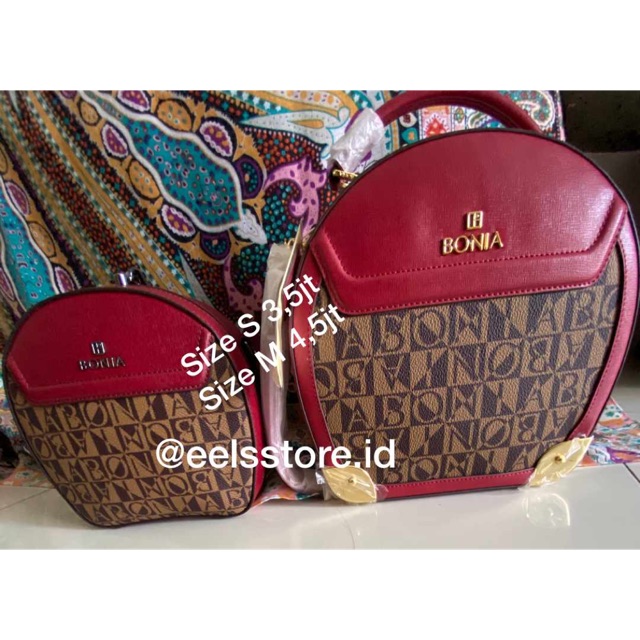 Bonia Sonia Merah Original 100%