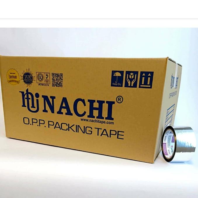 

Nachi Lakban Metalizing Opp Metalized Tape 48 mm x 40 yard 2