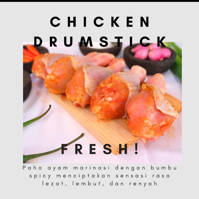 

CHICKEN DRUMSTICK / PAHA AYAM RENYAH SIAP GORENG