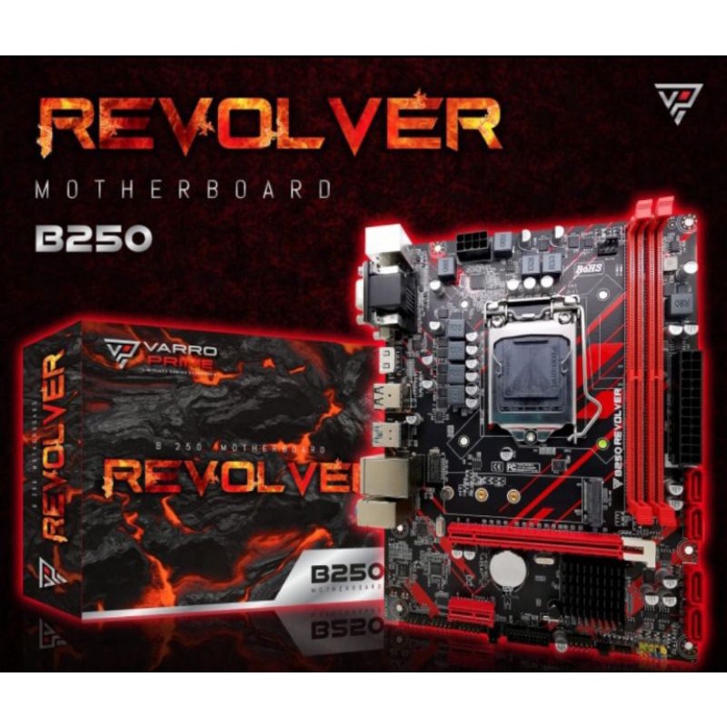 MOTHERBOARD VARRO B250 REVOLVER LGA 1151 GEN 6/7
