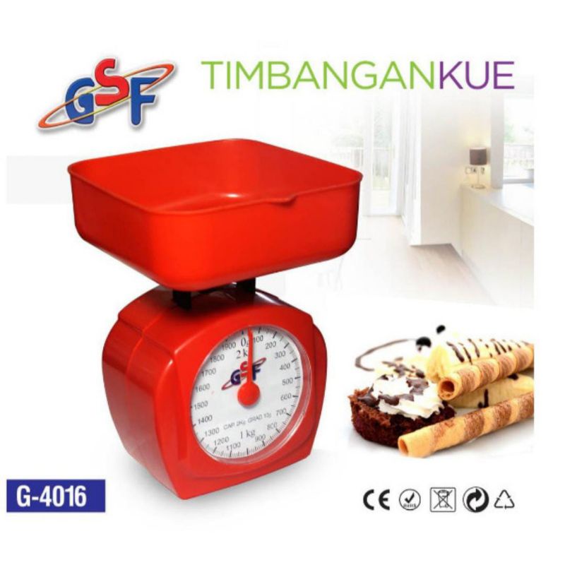 TIMBANGAN ANALOG 2KG / TIMBANGAN KUE ANALOG 2KG