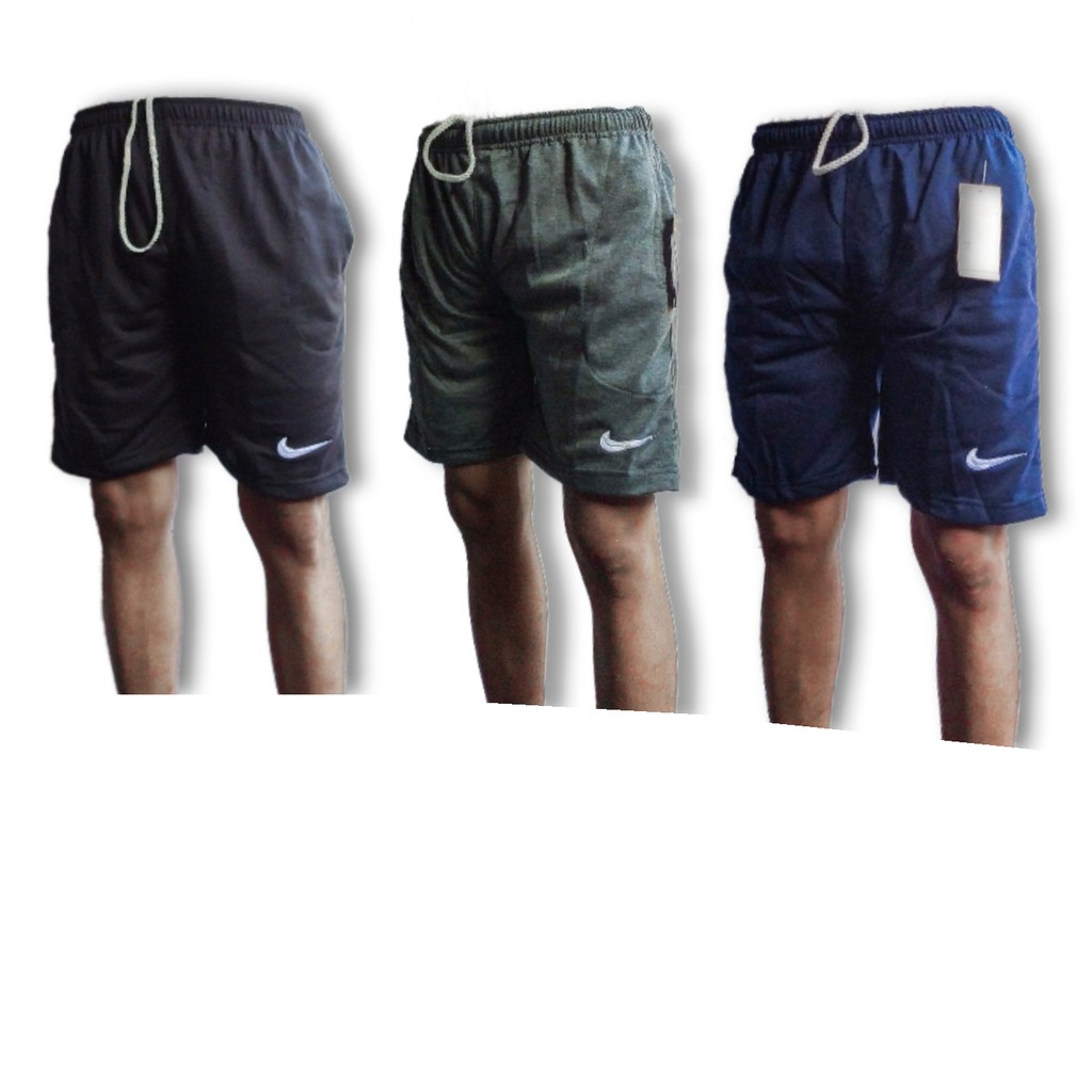 Paket isi 3 pc celana olahraga boxer kolor L fit XL