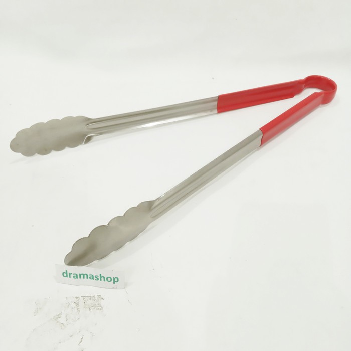 Food Tong tongs jepit Capit Capitan Gorengan Kue tebal panjang 36cm DRAMASHOP