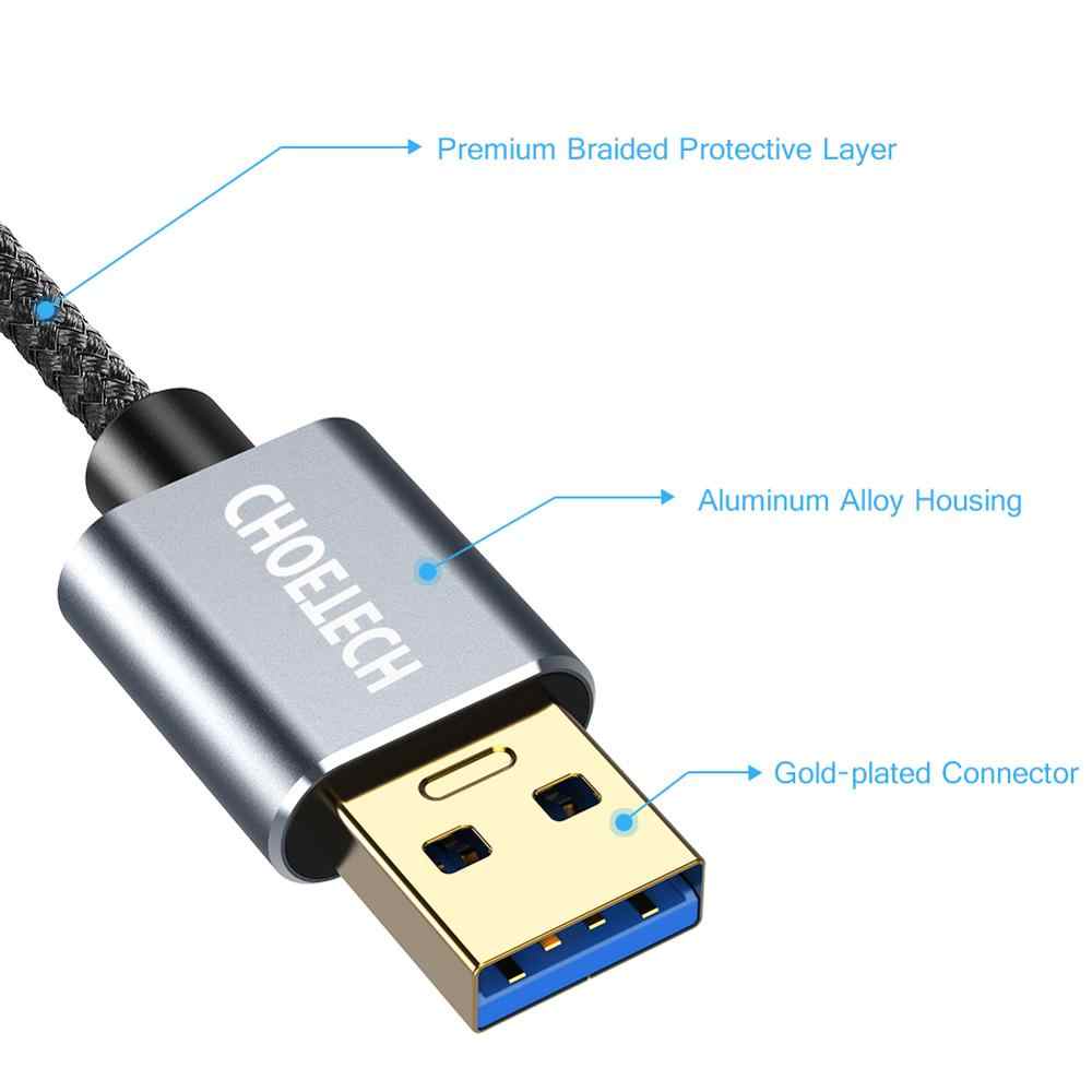 CHOETECH Kabel Extension USB 3.0 2 Meter - XAA001 - Silver