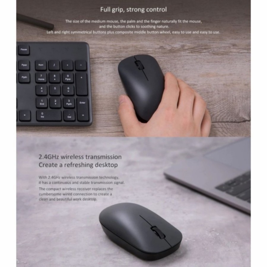 Mi Wireless Mouse Lite 2.4GHz 1000DPI