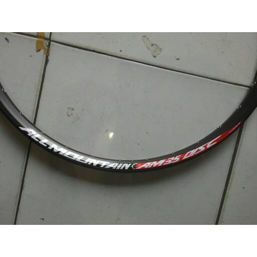 Rims 26 Folker AM35 hitam