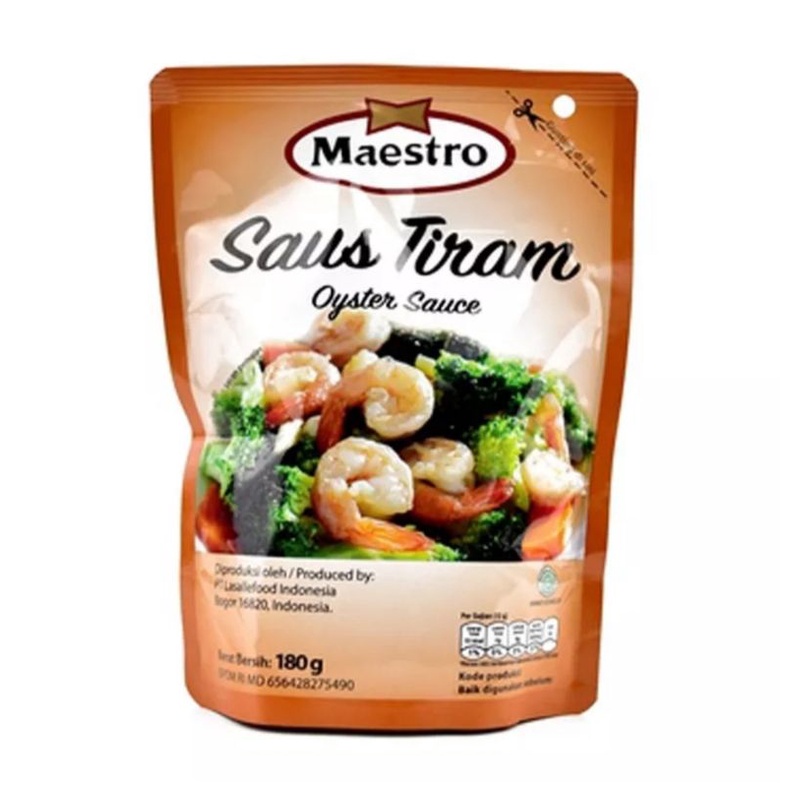 

Maestro Saus Tiram ( Oyster Sauce ) 180gr