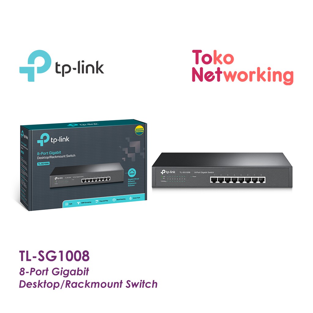 TP-LINK TL-SG1008: 8-Port Gigabit Switch