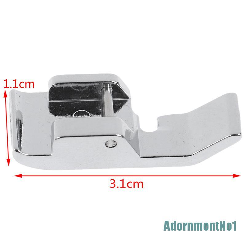 [AdornmentNo1]Sewing Machine Zipper Presser Foot Cloth Presser Foot Single Zipper Sewing