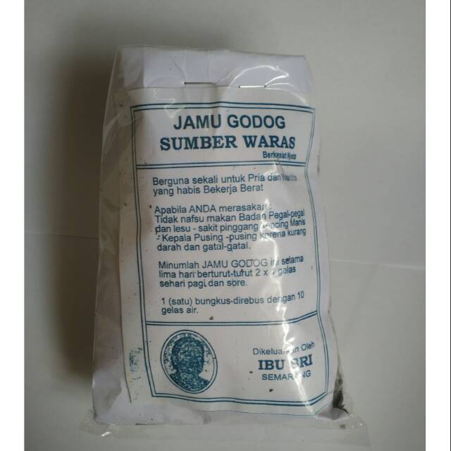 

Jamu godok sumber waras ibu Sri