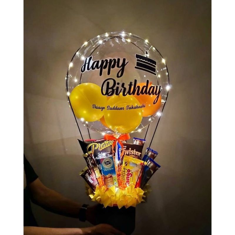 Buket Balon / Buket Wisuda / Snack Balon / Kado Ulang Tahun