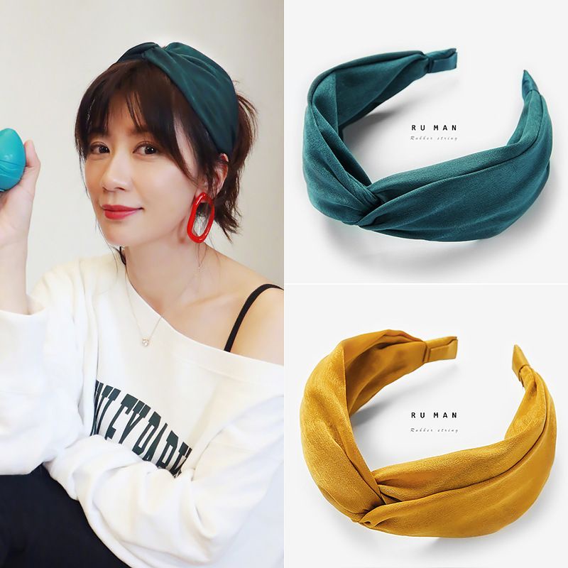 Bando Korea Bando Bandana Wanita Murah Bando Lebar