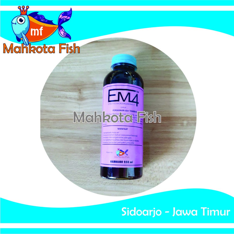 EM4 Perikanan dan Tambak (250 ml) | Probiotuk EM4