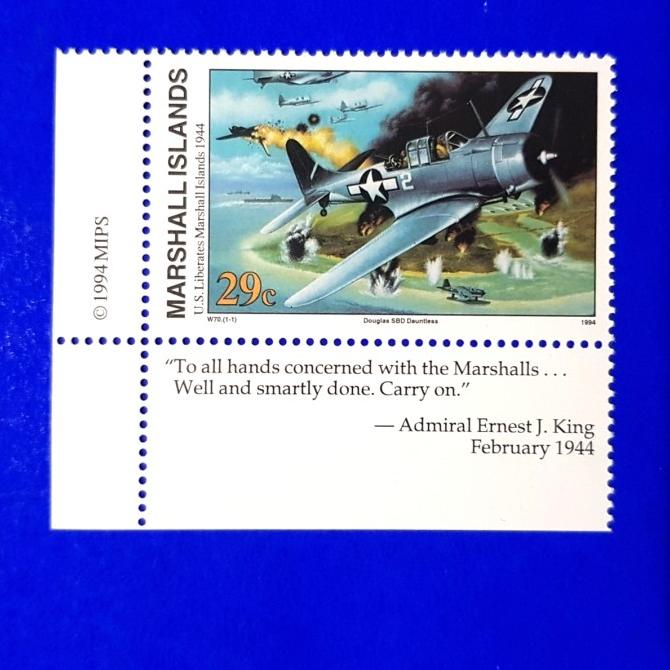 

Promo Awal tahun Perangko/Prangko Perang Dunia II, U.S. Liberates Marshall Islands 1944 Promo Awal tahun