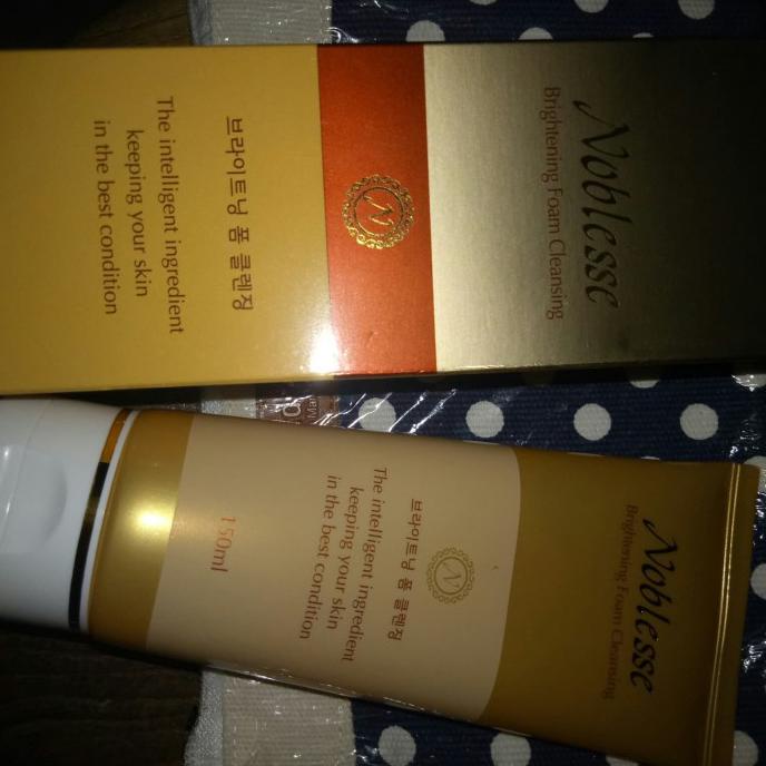 Hemat Noblesse Brightening Foam Berkualitas