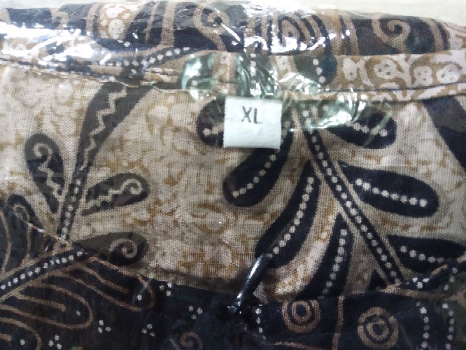 Gamis Batik M L Xl & Jumbo