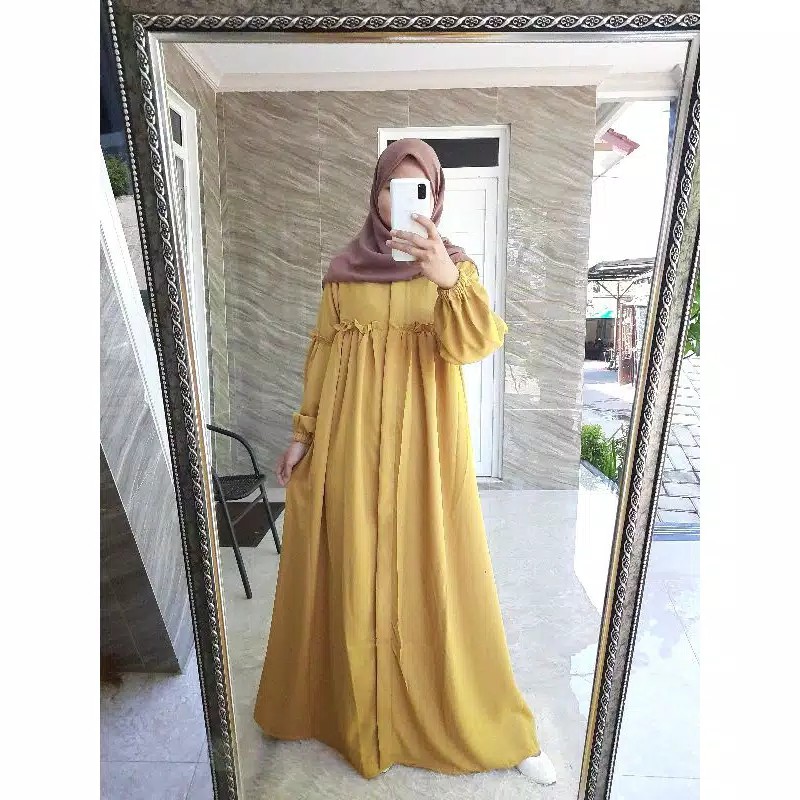 FINSHA DRESS MAXY /DRESS MUSLIM TERBARU