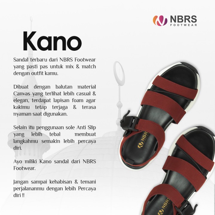 Sandal NBRS FOOTWEAR TERBARU KANO