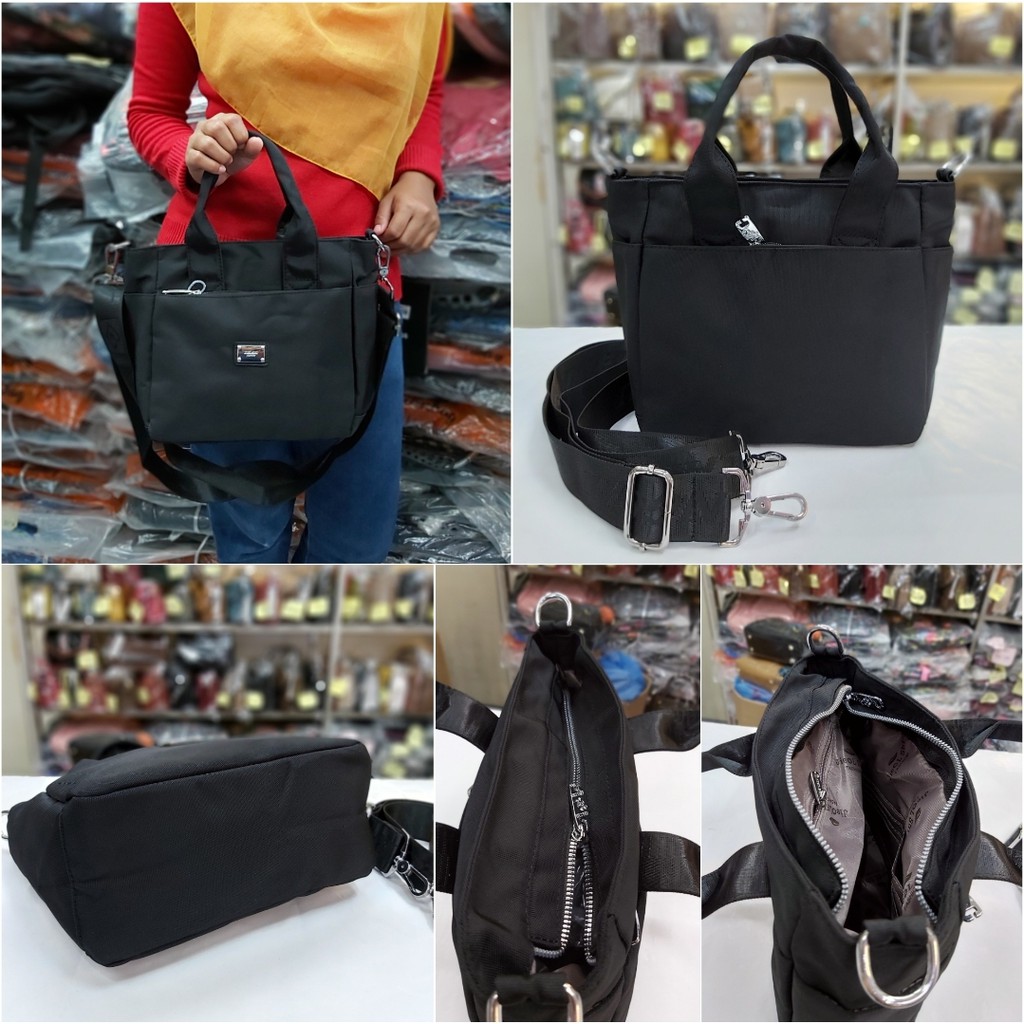 Tas import selempang parasut multifungsi fashion wanita